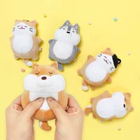 MOCHI TOWN Squishy Stress Relief Ball Relaxable Squeezable Kids and Adult Anxiety Reliever (Sleep Late Cats and Dogs) 1