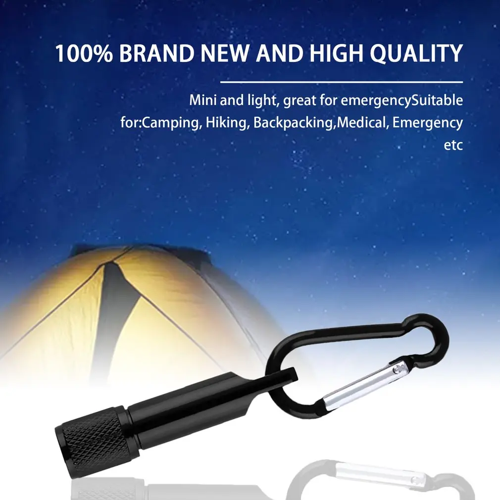 Mini Flashlight Keychain Lights Pocket sized Emergency Light Mini Torches Keychain Flashlights Key Chain Light Accessories