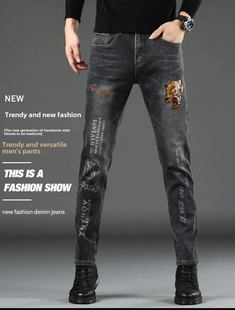 Black Jeans Jins Pant For Mens 2018 Jeans Skinny Melar Pria Baru