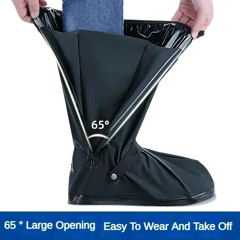 Motorcycle Boots Shoe Covers Covering Moto Waterproof Motorcyclist Raincoat Biker Rain Boot Rainy Days Outdoor