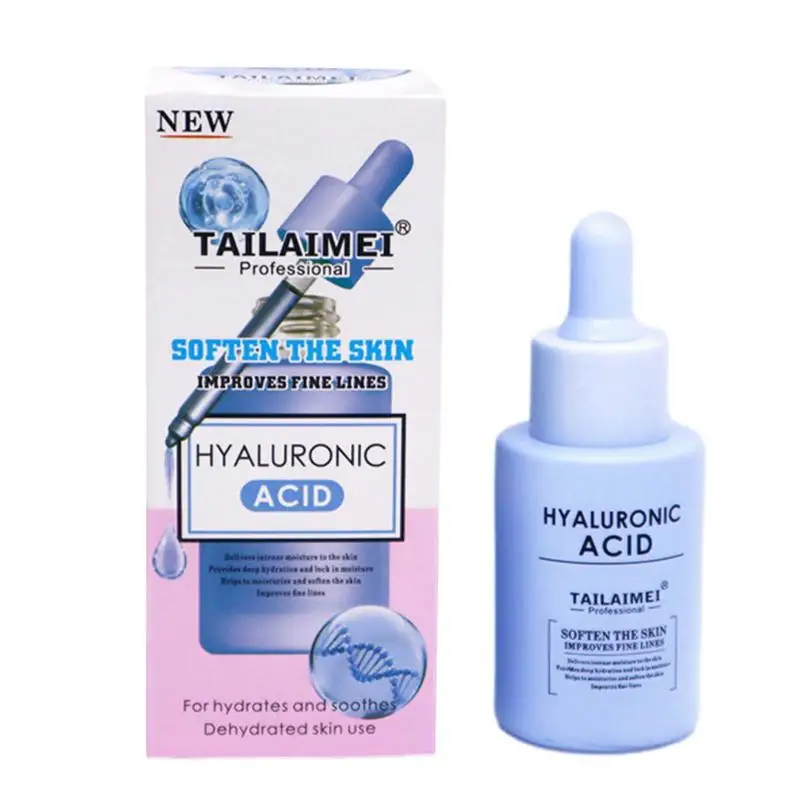 

1PC 30ml Hyaluronic Acid Facial Serum Anti Wrinkle Aging Face Lift Tightening Reduce Eye Finelines Moisturizing Korean Cosmetics