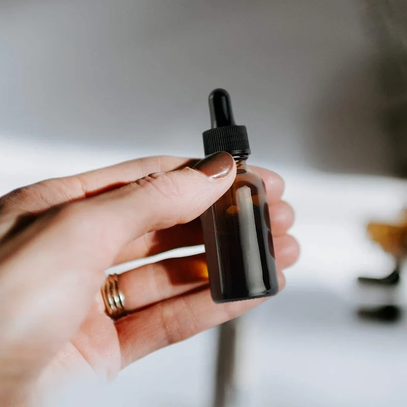 아이 Dropper 병 48 팩 1oz 30ml 앰버 유리 Dropper 병 Droppers, 에센셜 오일, 향수에 대 한 2 퍼 널