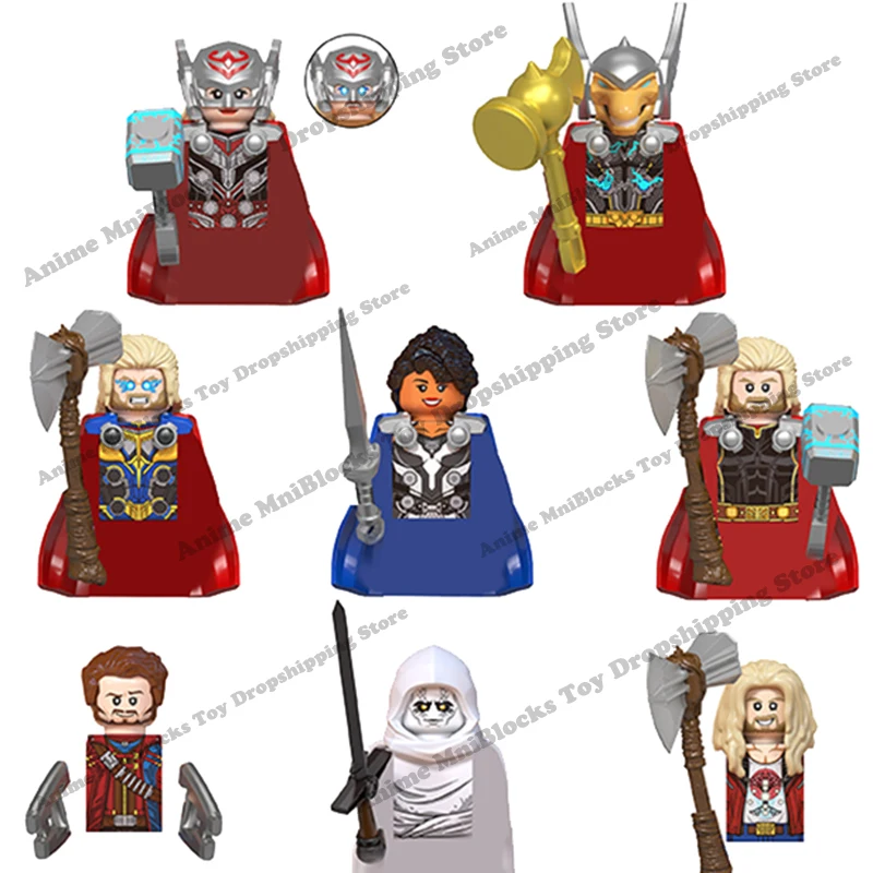 

WM blocks WM6146 2412 2413 2414 2415 2416 2417 2418 2419 Disney anime bricks mini action toy figures Assemble blocks toys gifts