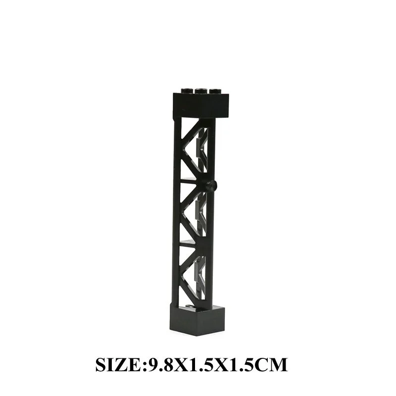 4pcs City Accessory Pillars High-tech MOC Parts for Military Building Block Christmas Gift Toys for Children building blocks toys