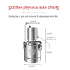Small Home Wine Maker Distiller Equipment for Brewing and Distilling 304 4