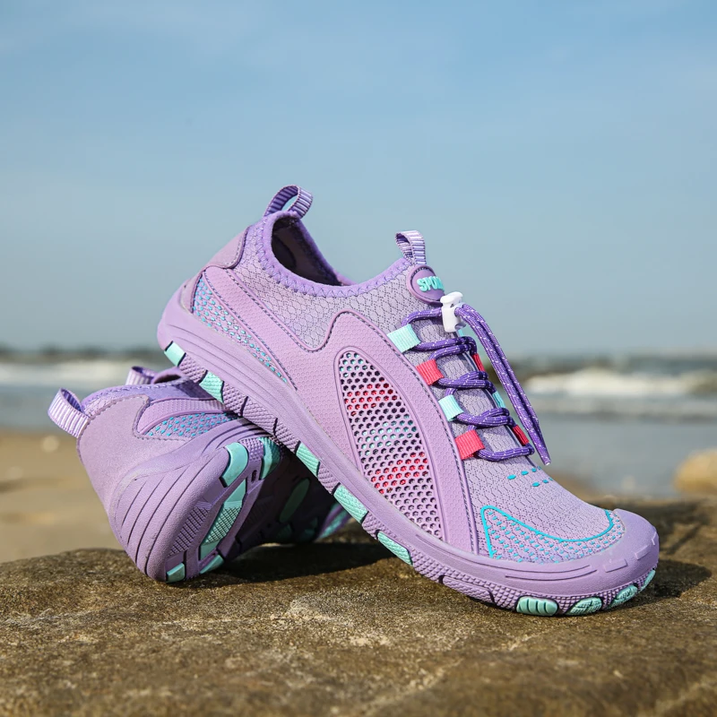 2023 Women Barefoot Shoes Wading Summer Quick Drying Beach Water Shoes Couple Aqua Sneakers Outdoor Fitness Cycling Men's Shoes