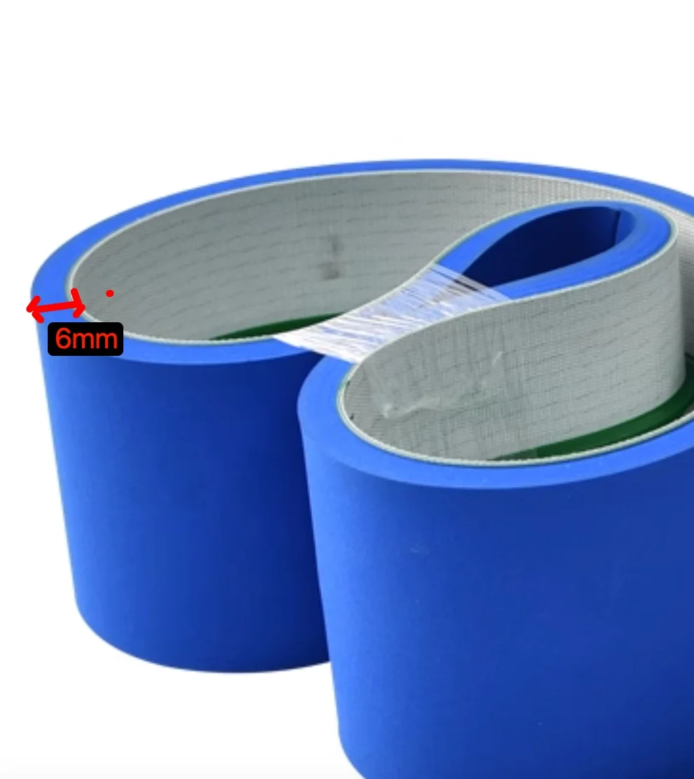 

2pcs 1035x200x6mm Labeling machine sponge belt foam conveyor belt