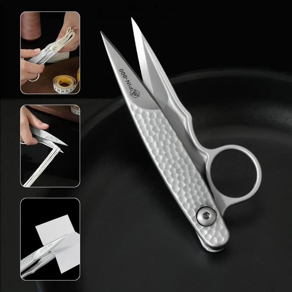 Stainless Steel Tailor Scissors Sharp Blade Heavy Duty Multipurpose Sewing Embroidery Faux Leather Craft Fabric Cutting Scissors