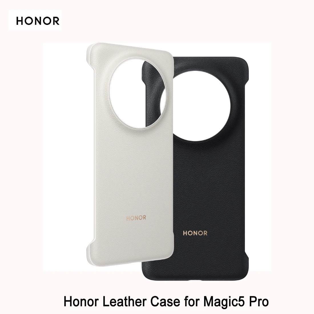 

Original HONOR Magic5 Pro Case Official Full Cover Prevents Fingerprints Leather for Magic5 Pro Back Cover