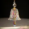 Window Hanging Suncatcher, Rainbow Crystal Wind Chimes, Bell Glass, Christmas Decoration, Birthday Gift 3