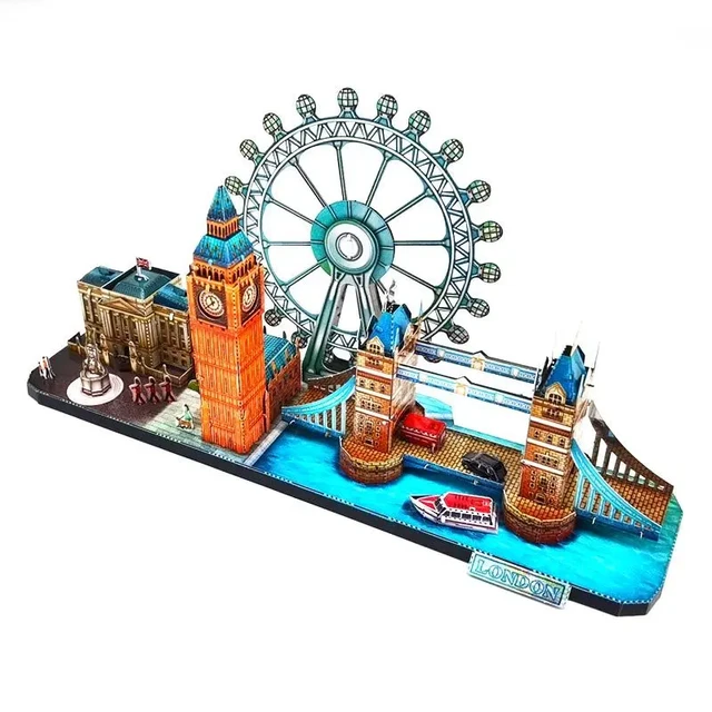 Piececool 3D Metal Puzzle London Tower Bridge Model Building Kits DIY Jigsaw  Puzzle for Teens Metal Model Best Birthday Gifts - AliExpress