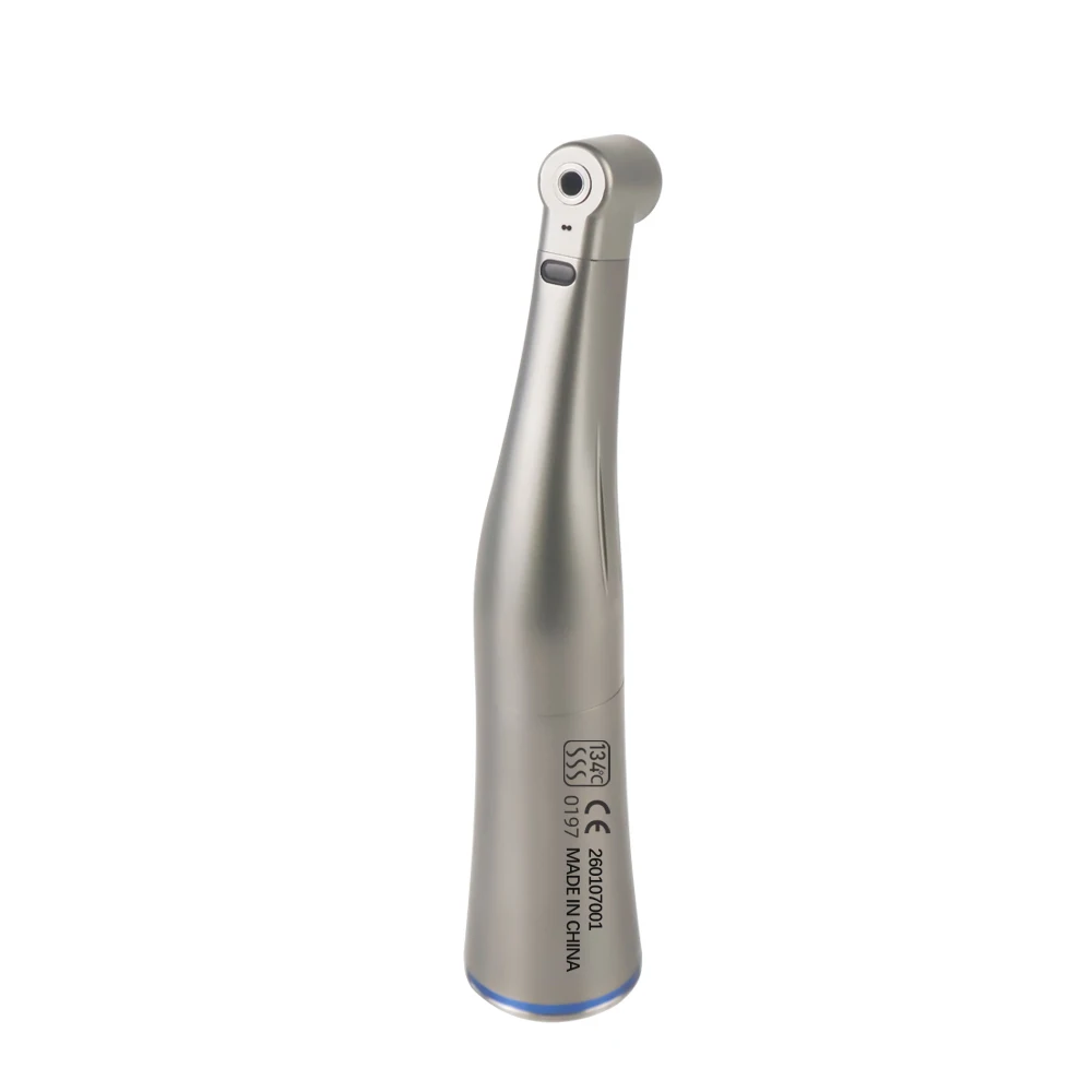 Zahnärztliches Niedrigdrehzahl-Kontrawinkelstück 1:1 mit Glasfaser, passend für X25L, interne Wassersprühfunktion, 2/4-Loch-Luftmotor, Zahnmedizinisches Instrument