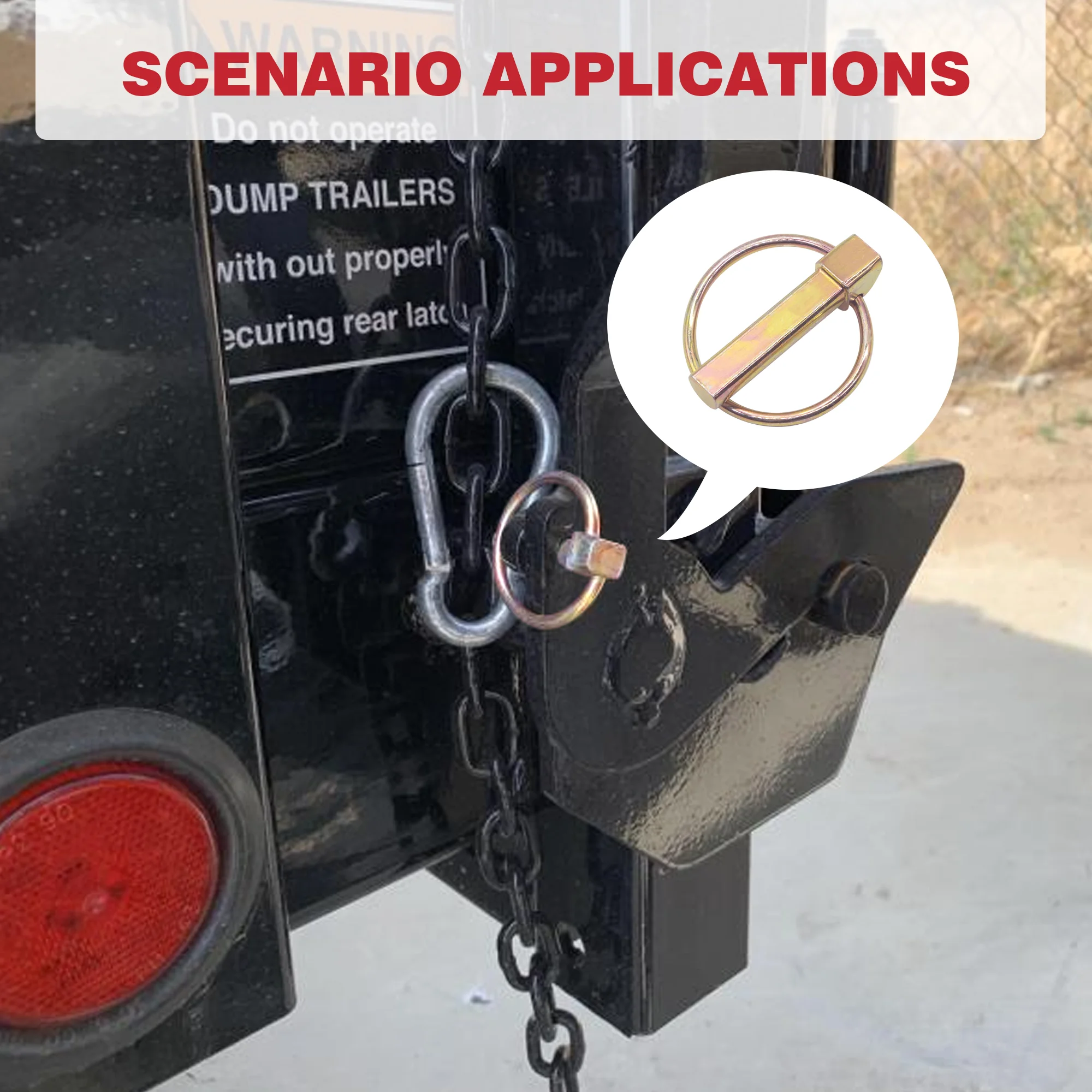 スチールカプラータッチリングクリップ,ラウンドアーチフック