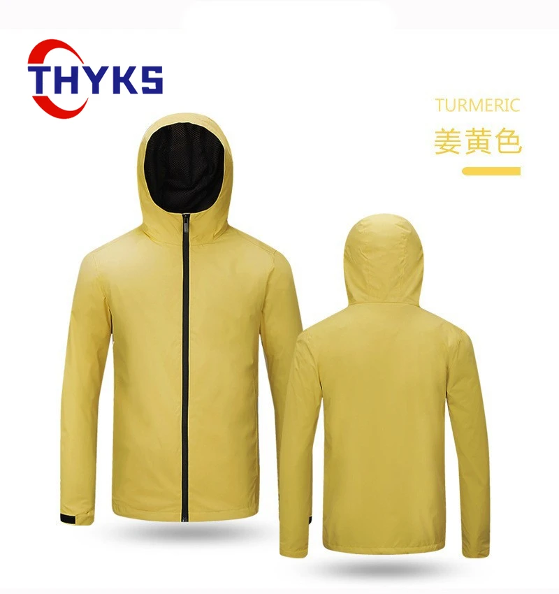 

New Men Single-layer Outdoor Jacket Couples Thin Windproof Waterproof Coat Comfortable Lightweight Hiking Mountaineering Clothes