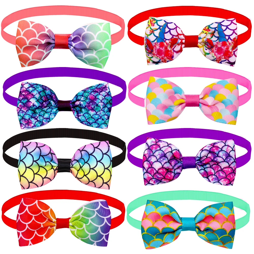 20pcs Dog Acccessories Dog Bow Tie  Bulk Dog Collar Bow Dog Bowtie Small Dog Cat Pet Supplies Dog Fashion Accessoreis Bow 4