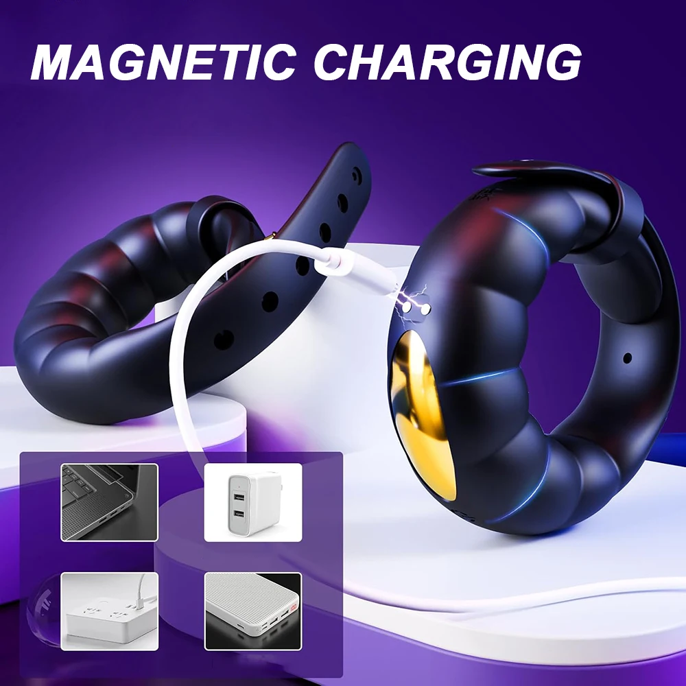HeartCaptor Silicone Adjustable Vibrating Penis Ring for Couples - Details 4