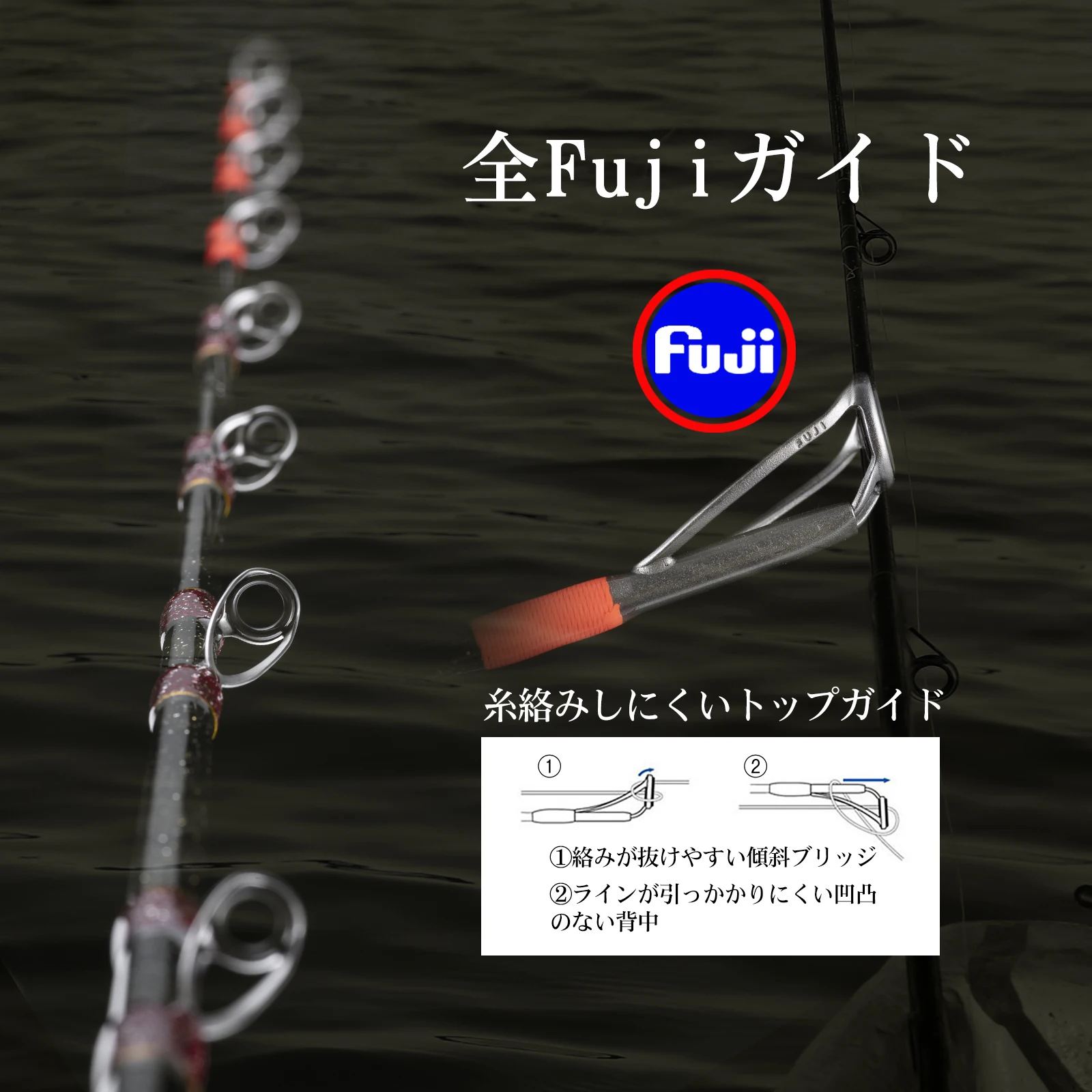 One Section One Piece FUJI Slow Jigging Fishing Pole - China Slow Jigging  Rod and Jigging Rod price