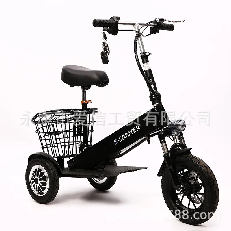 Foldable Electric Tricycle Mini Adult Electric Scooter Women Elderly Mobility