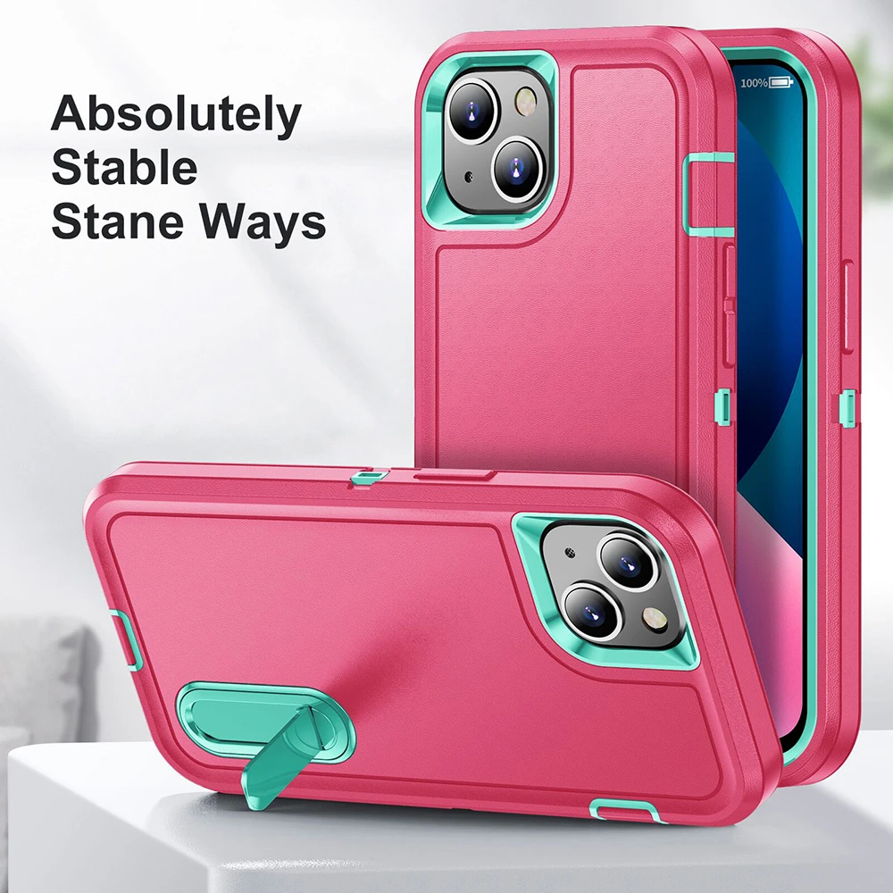 Super Thick All-inclusive Anti-drop Phone Case For iPhone X XR 6 7 8Plus 11 12 13 ProMax Case All-inclusive Anti-drop Phone Case iphone se silicone case