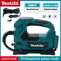 Makita pompe à Air Portable gonfleur sans fil automatique pompe à Air électrique compresseur d'air de pneu de voiture portatif pour batterie 18V 1