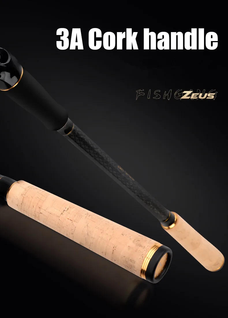 Rollfish Shore Jigging Angelrute Langstrecken-Wurf rute Cross Carbon Surf Casting Spinn rute 3 Abschnitte 2,88-3,3 m – Detail 6