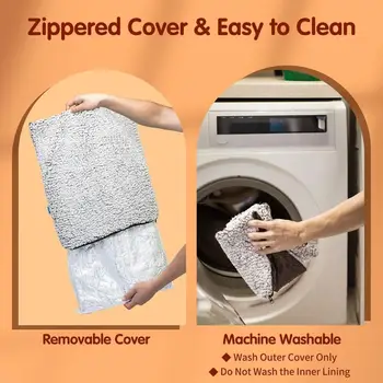 Self Warming Cat Bed Waterproof Self-Warming Pet Mat Reflects Pet Body Heat Pet Warmer Pad For Constant Temperature Washable 4