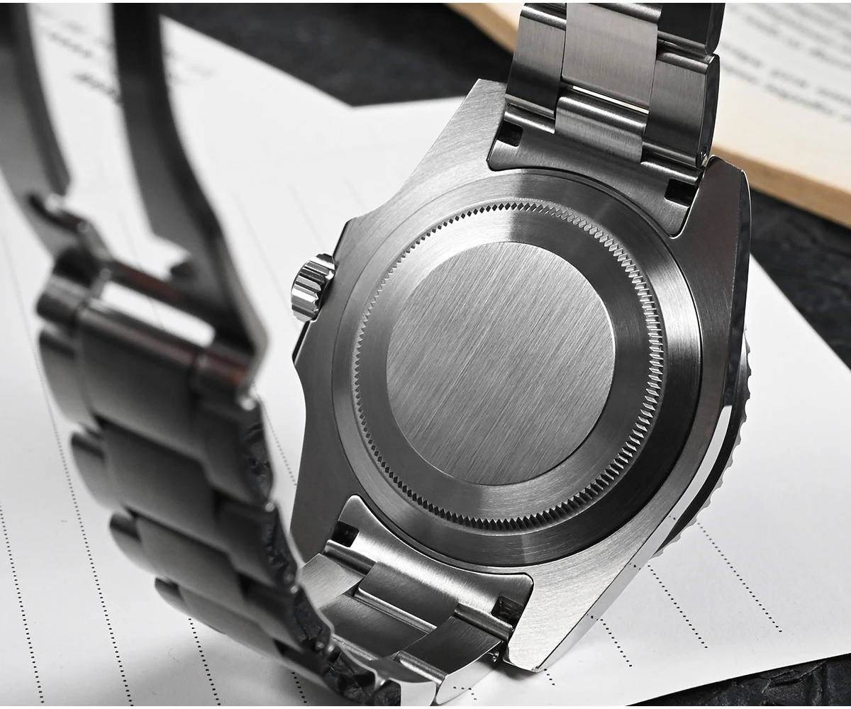 San Martin Men Diving Watches Luxury Business Stainless Steel Automatic Mechanical Watch Sapphire Glass Waterproof 20Bar SN0017