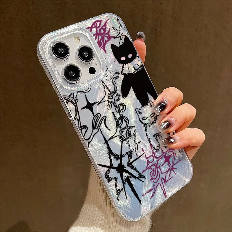 Cool Cat Graffiti Art Phone Case Cover