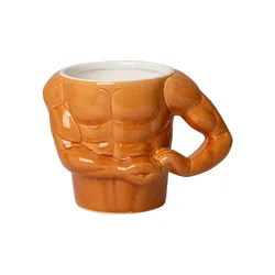 Enhanced Ceramic Mug: Funny Gift for Home or Gym Enthusiasts (Boys Gym Trainer)