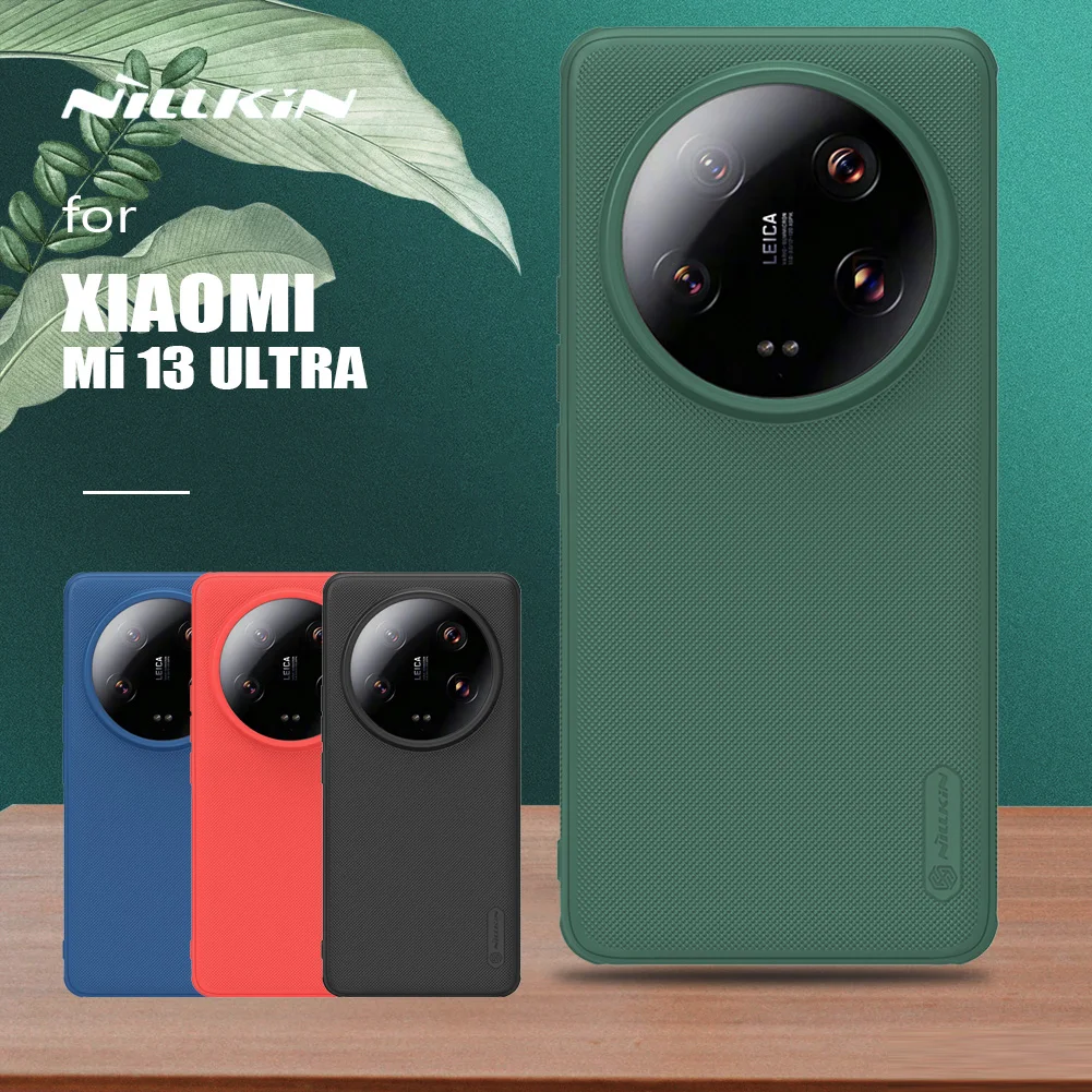 Nillkin Per Xiaomi Mi 13 Ultra Case Super Glassato Shield Hard Ultra-Thin Protection Cover Posteriore Per Xiaomi Mi 13 Custodia Ultra Opaca
