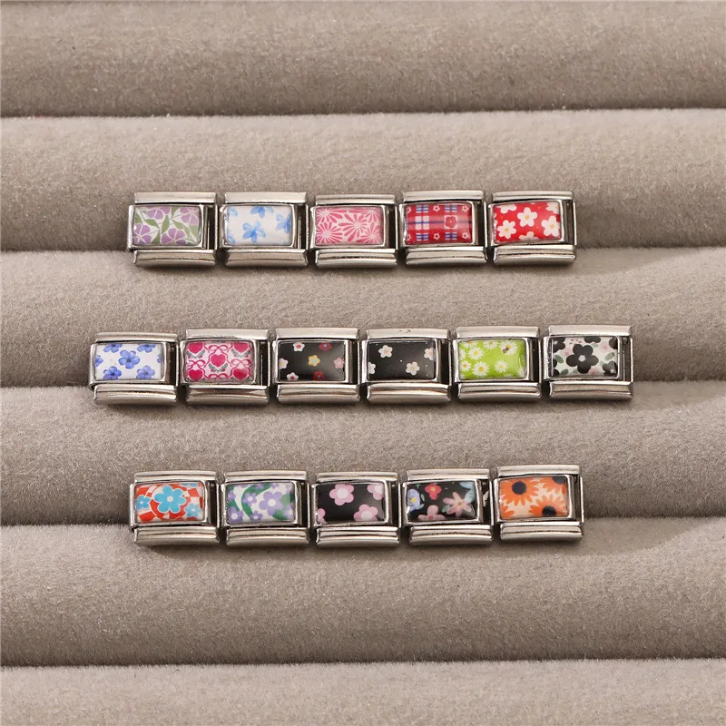 Creative Flowers Series Bracelet Women Men DIY Making Gift