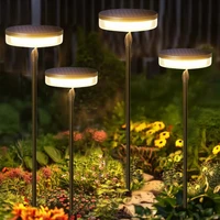 Lampe solaire de jardin extérieure à effet balayant par le vent, lumières solaires oscillantes lumineuses, étanches IP65 pour l'extérieur, la cour, le chemin, la terrasse, la pelouse 1