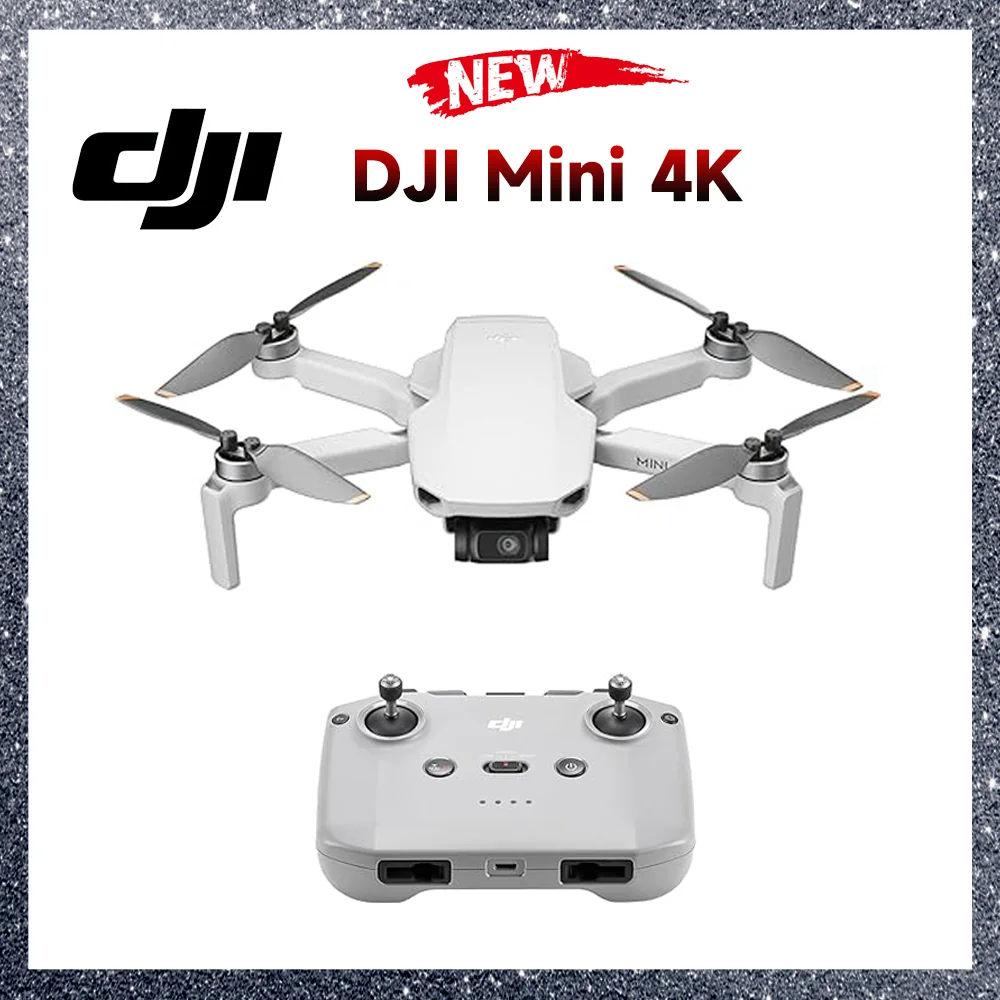 Drone quadcopter DJI Mini 4K Drone with 4K UHD Camera Under 249g 3-Axis Gimbal Stabilization 10km Video Transmission