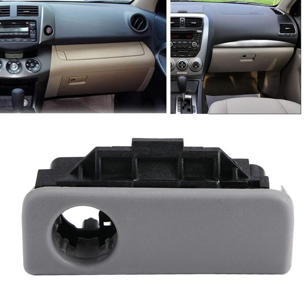 Car Compartment Handle For Toyota Sienna 2004-2010 Glove Box Lock Latch Compartment Handle 55506AE010E0 Replacement Accessories carbon fiber steering wheel