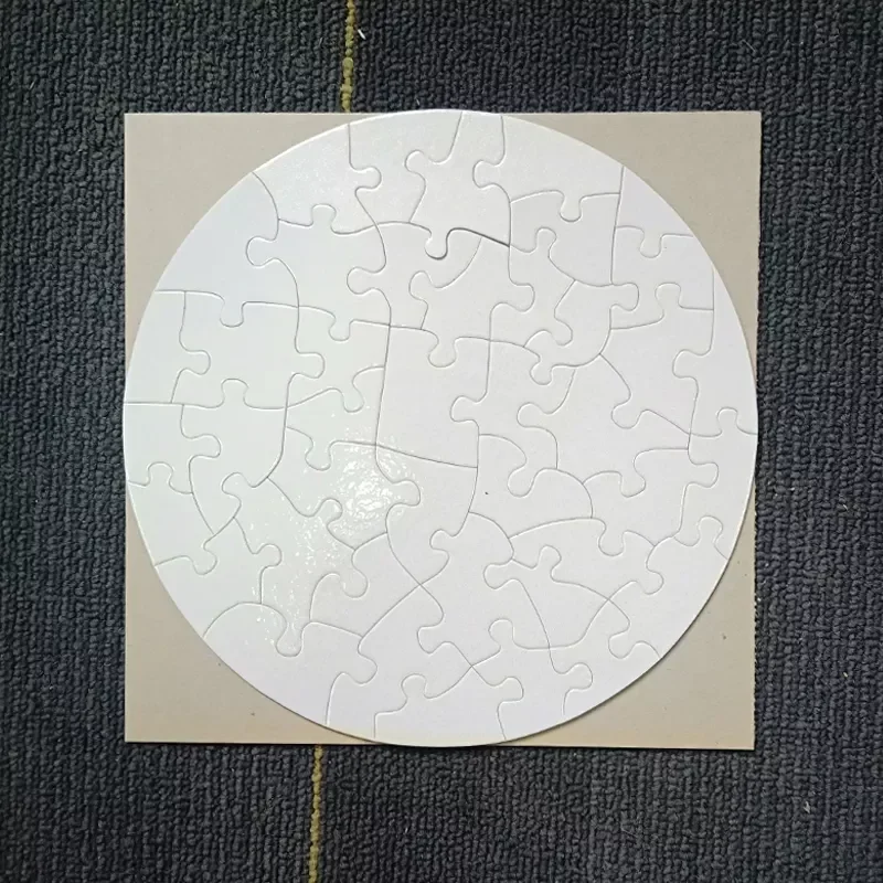 10pcs/Lot Price 120pcs Printable Jigsaw Puzzles A4/A5 80pcs Sublimation Blanks Puzzles DIY Heat Transfer Printing 6