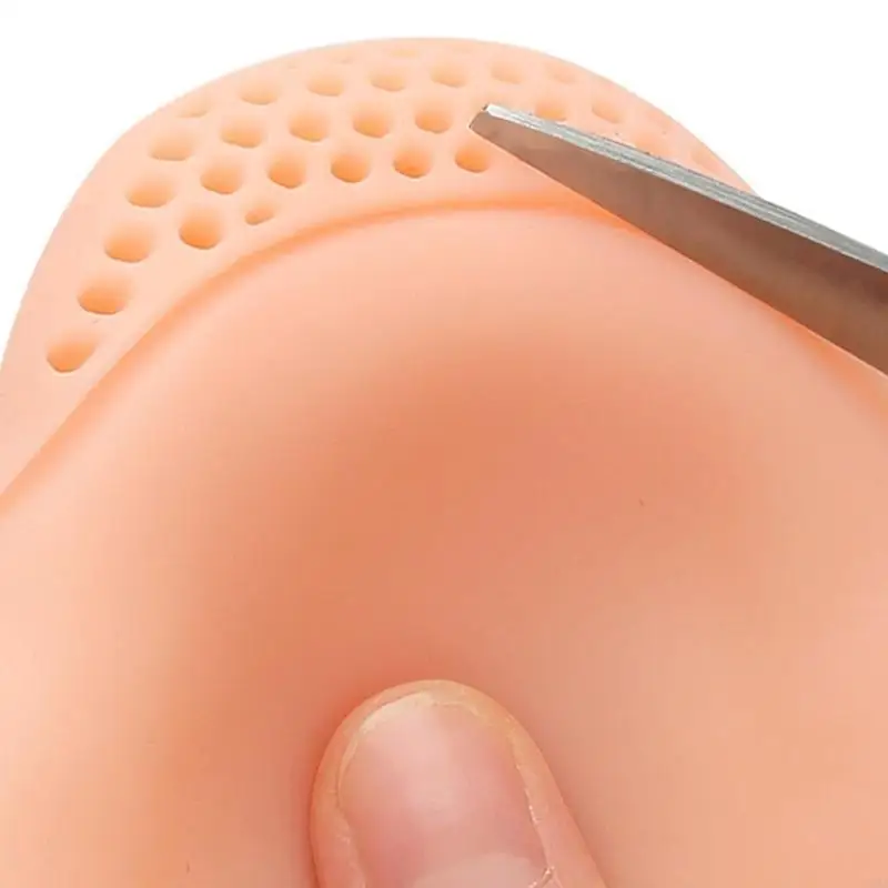 Retail/ Ballet Pointe Pads Toe Pad Protector Pouches Toe Pad Silicone Ballet Caps