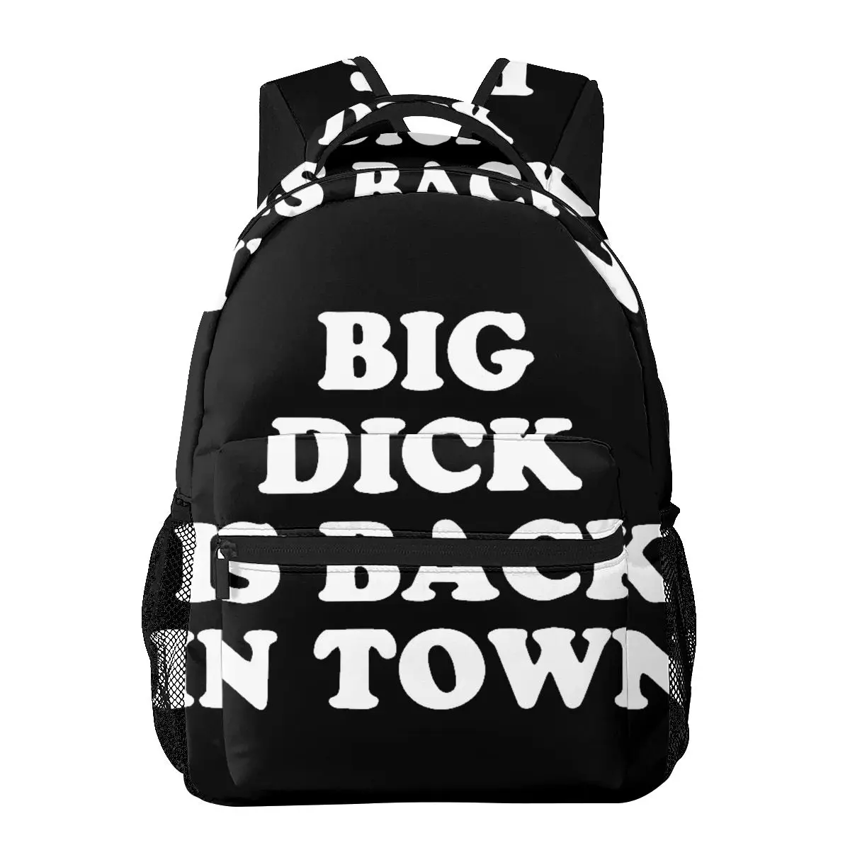 Big Dick Is Back In Town Casual Backpack Unisex Students Leisure Travel Computer Backpack