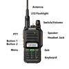 Baofeng UV-68 Pro Max V2 10W IP68 Walkie Talkie Waterproof High Power CB Ham Long Range UV-S22 Pro V2 UV-98 Pro Portable Radios 4