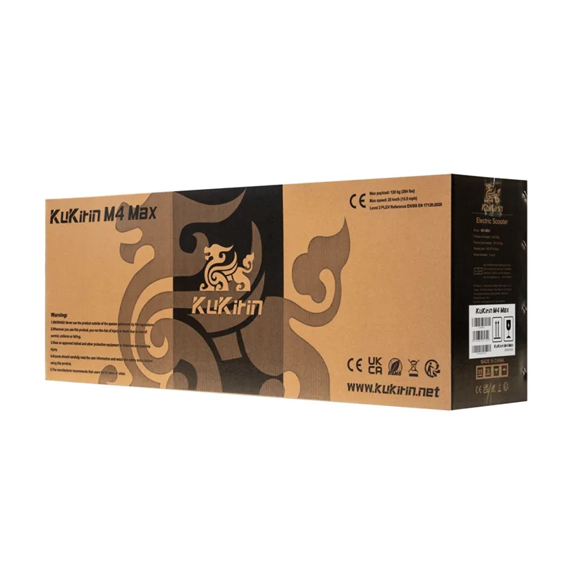 KuKirin M4 Max Scooter Elettrico Pieghevole Picco 1000W 48V 18.2Ah Pneumatici da 10 Pollici Pieghevole E-scooter 45 km/h Freni a Disco Anteriori Posteriori - immagine 6