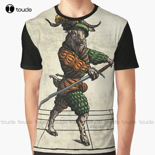 

Marozzo - Goat Graphic T-Shirt Oversized Shirts For Women Digital Printing Tee Shirts Christmas Gift New Popular Xxs-5Xl