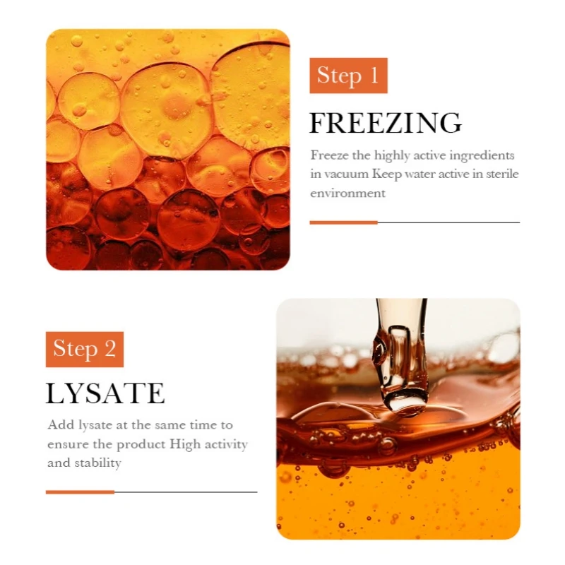 Oligopeptide Freeze-Dried Powder Set Specially Designed for Sensitive Skin Hydrates and Moisturizes Tightens the Skin Makes It Smooth and Increases Skin Elasticity Make Your Skin Look Younger Care Freeze-Dried Powder Suitable for All Types