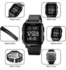 SKMEI 1858 Mens 5Bar Waterproof Calendar Countdown Electronic Wristwatches Clock reloj hombre Fashion LED Light Digital Watch 5