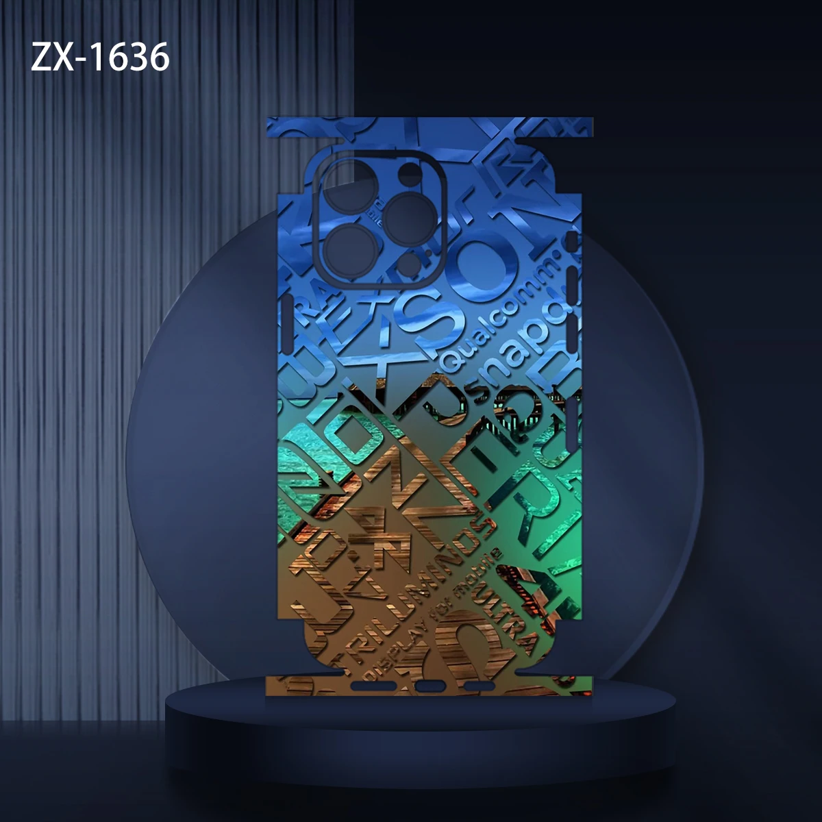 Colorful Decal Skin for iPhone 17 16 15 14 Pro Max Back Film Cover