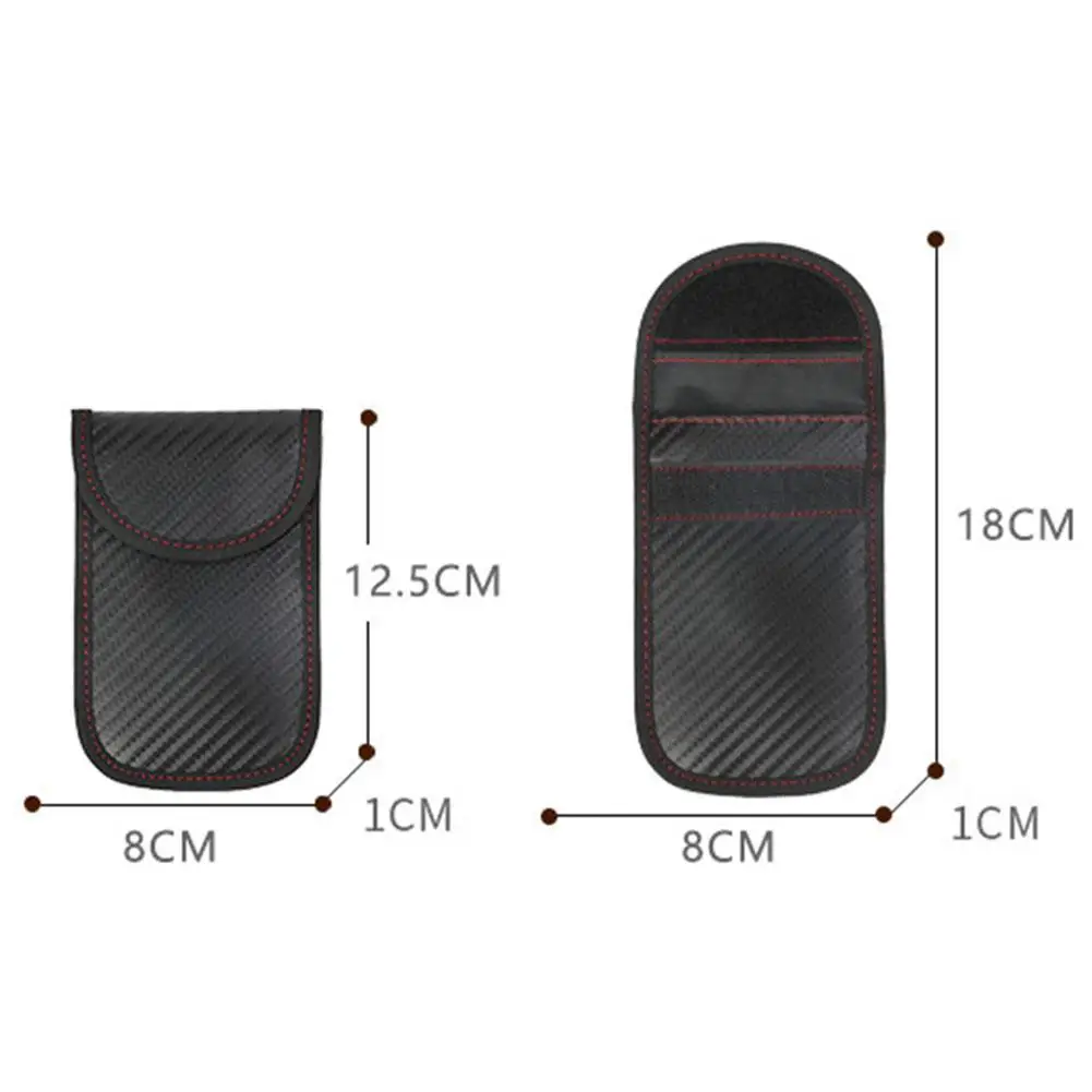 1 PC Car Key Signal Blocker Faraday Bag