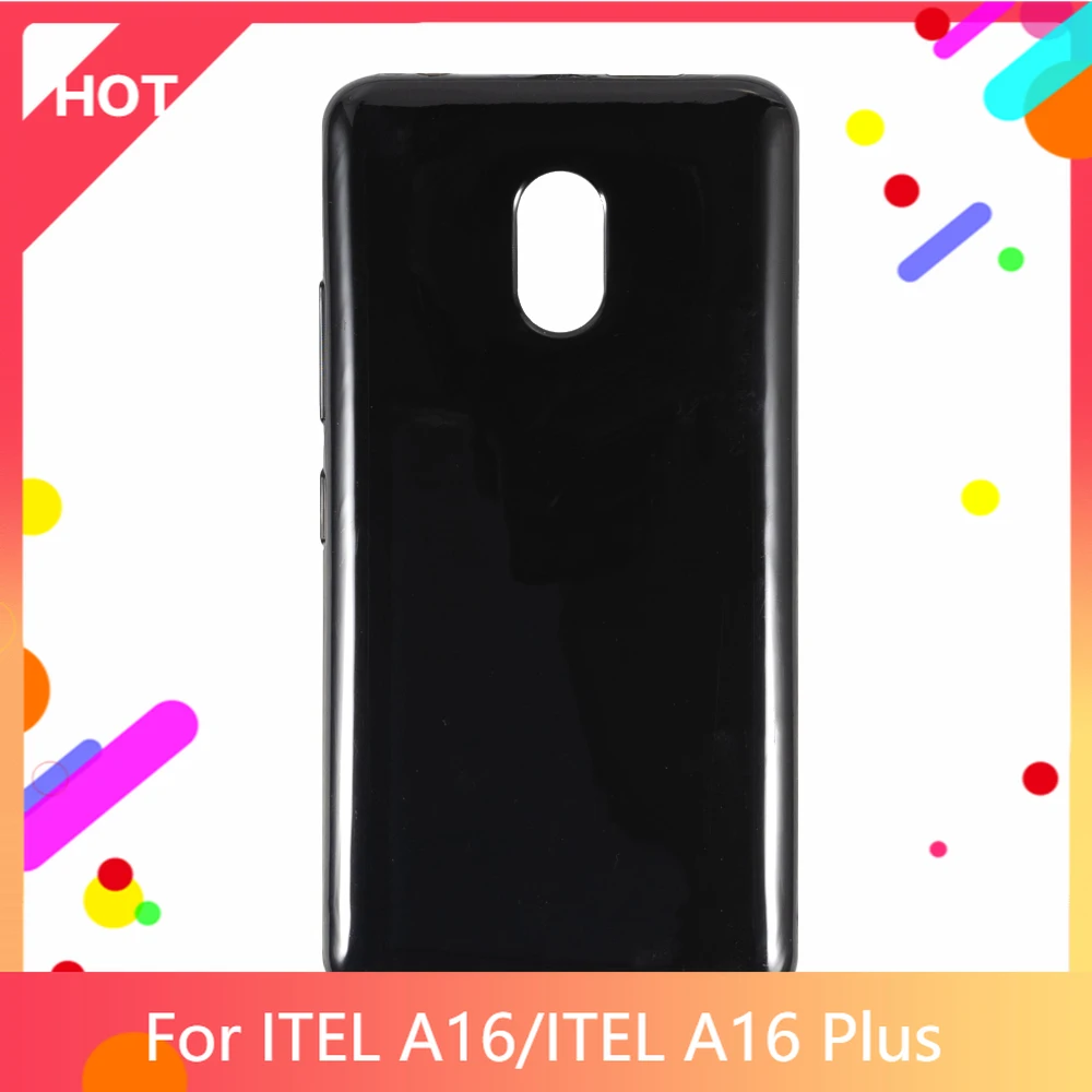 Custodia A16 Cover Posteriore In Tpu In Silicone Morbido Opaco Per Itel A16 Plus Custodia Per Telefono Sottile Antiurto