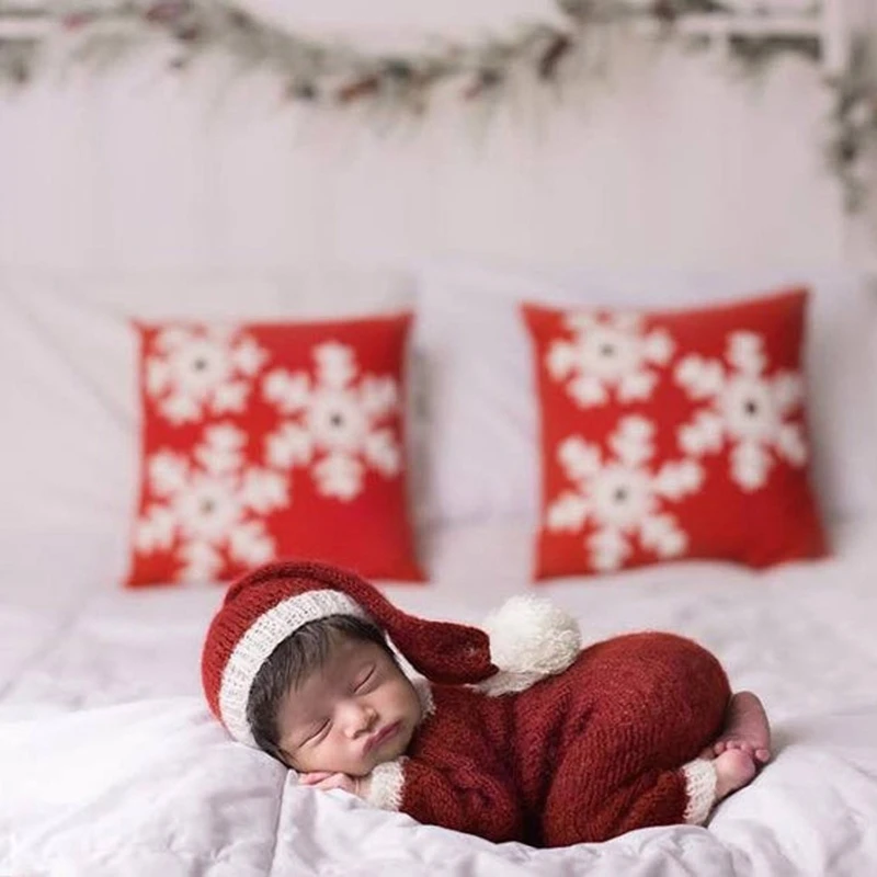 tema do natal recém-nascido fotografia adereços