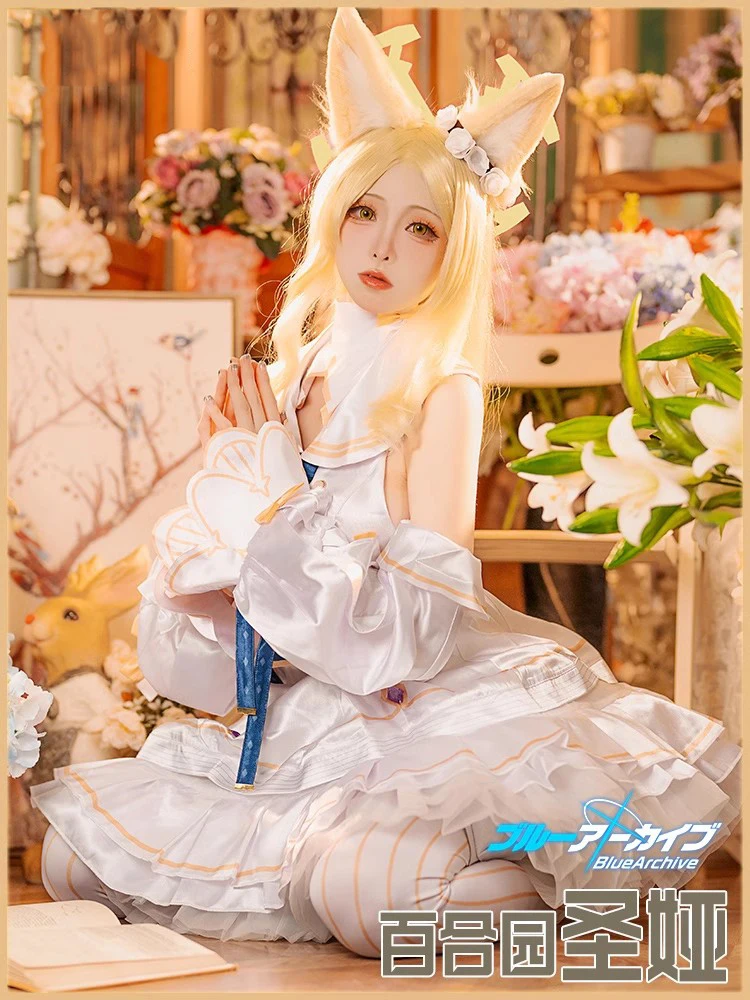 ARIA 制服 Mサイズ 漫画 アニメ 映画 ゲーム 声優 衣装 コスプレ Yurizono-女性のコスプレ衣装,コスチュームゲーム,青い