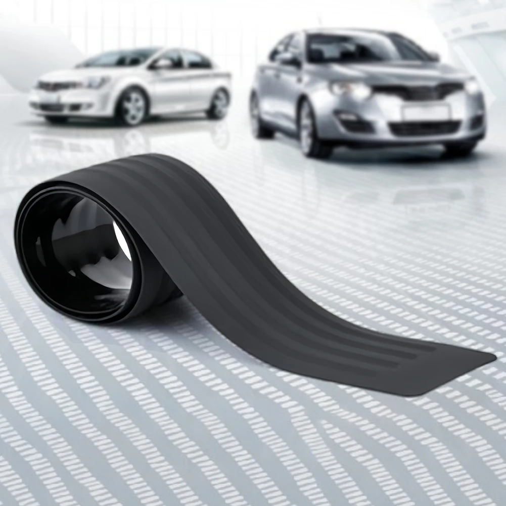 Universal Auto Stamm Tür-Schwellen Platte Schutz Anti-Scratch Hinten Stoßstange Schutz Gummi Leisten Pad Trim Abdeckung Streifen Auto Styling – Detail 7