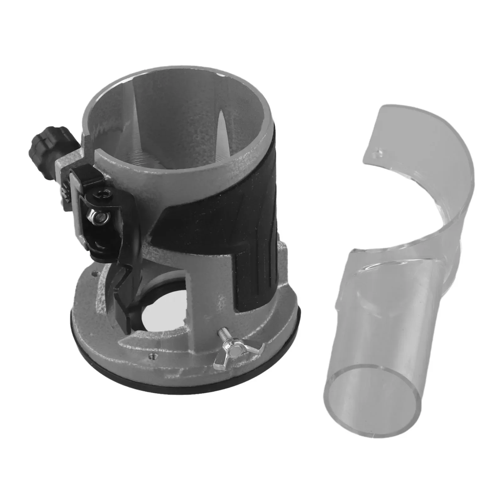 Router Base Dust Cover Wood Milling Cutter Base Trimming Machine Milling Stand Electric Trimmer For Woodworking Trimming