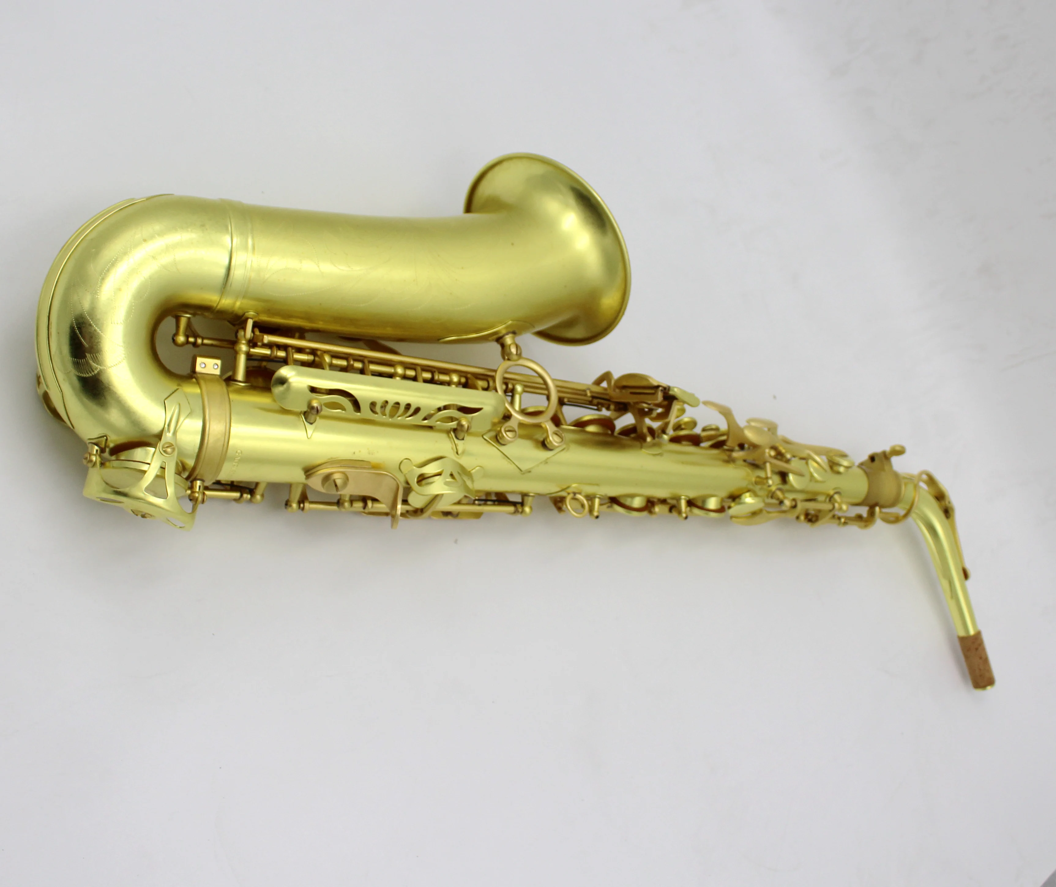 Eastern music Professional new unlacquer original alto saxophone w Italian pads
